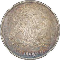 1878 50c Assis Liberté Demi-dollar En Argent Coin Au 53 Mbac