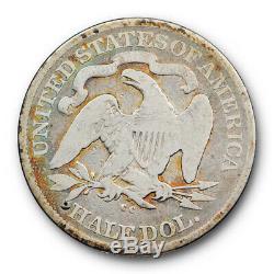 1878 CC Assis Liberté Demi-dollar Bonne G Carson City Mint Date De Clé