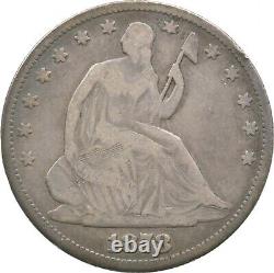 1878 Demi-dollar Liberty assis 2324