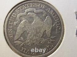 1878 Seated Liberty Half Dollar Fine Condition Lot D'argent # 2023-145