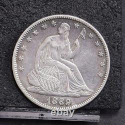 1889 Liberty Assis Demi-dollar Au Détails (#44549)