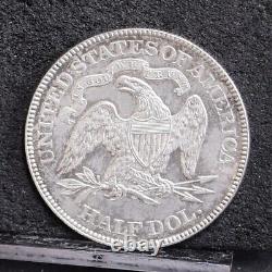 1890 Liberty Assise Half Dollar Unc Détails (#44550)