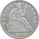 Demi-dollar à L'effigie De Liberty Assise De 1861 - 4421