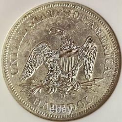 Ngc 1859-o Demi-dollar Liberté Assise Épave du S. S. Republic Jolis Détails