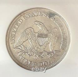 Vente 1858-o, U.s. Silver Liberty Seated Half Dollar, 1865 Ss. Republic Shipwreck